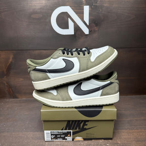 Jordan 1 Retro Low OG Medium Olive - Image 1