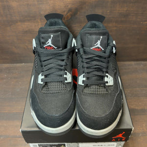 Jordan 4 Retro Black Canvas (GS) Size 7Y (Pre-Owned) - tag