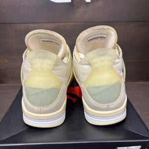 Jordan 4 Retro Off-White Sail (Women's) - Image 5