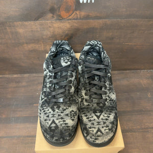 BKLYN BRED Nike AIr Force 1 Wool Black Grey Nike ID Size 10.5 (Pre-Owned) - Image 3