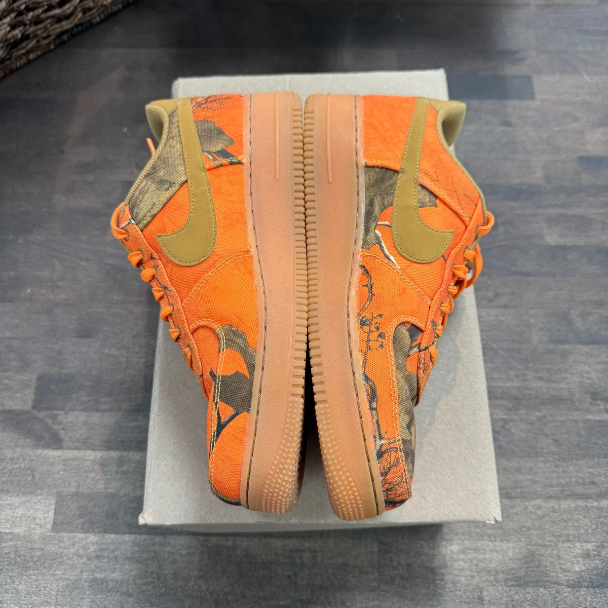 Nike Air Force 1 Low Realtree Orange Size 10 (Pre-Owned) - Image 2