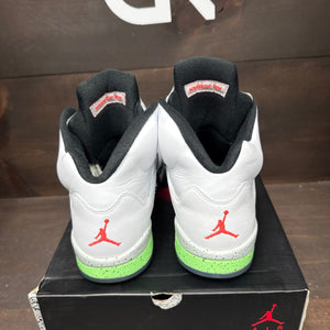 Jordan 5 Retro Poison Green Size 10.5 (Pre-Owned) - sole
