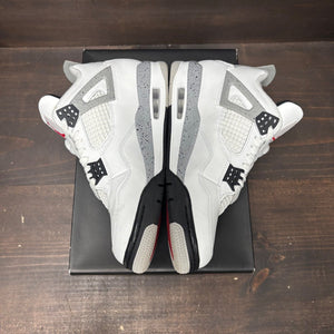 Jordan 4 Retro White Cement (2025) Size 9 (Pre-Owned) - tag
