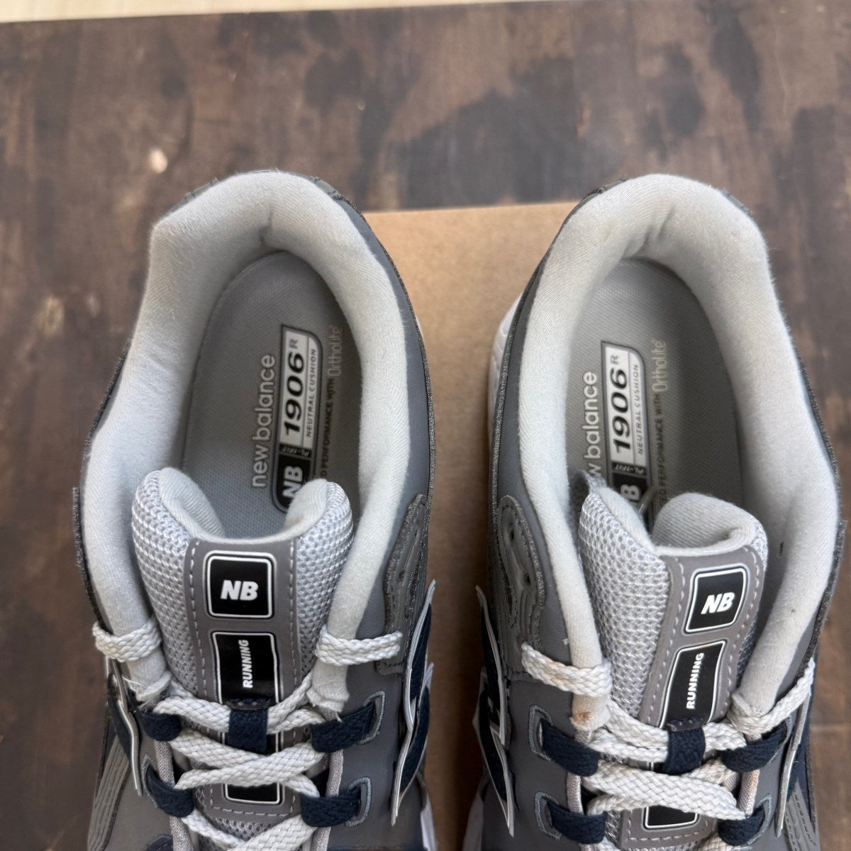 New Balance 1906R Grey Navy Size 11.5 (Pre-Owned) - Image 5