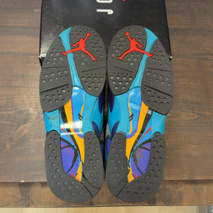 Jordan 8 Retro Aqua (2025) Size 9 (Pre-Owned) - Image 8