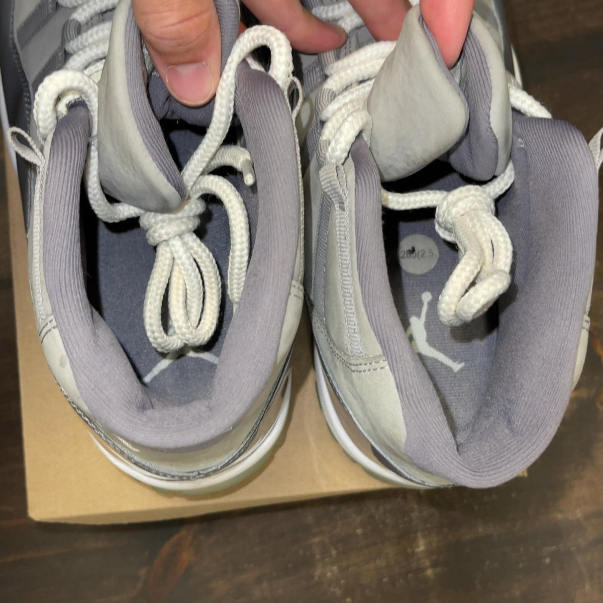 Jordan 11 Retro Cool Grey (2021) Size 10.5 (Pre-Owned) - Image 6