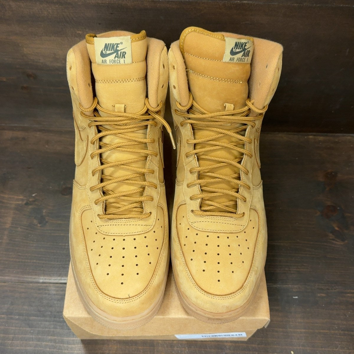 Nike Air Force 1 High Wheat (2015) Size 13 (Pre-Owned) - Image 3