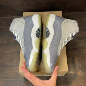 Jordan 11 Retro Cool Grey (2021) Size 10.5 (Pre-Owned) - Image 4
