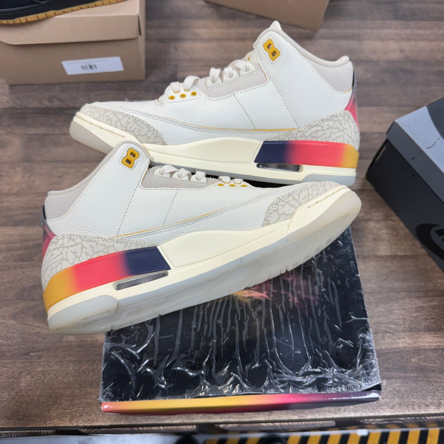 J Balvin Medellin Sunset Jordan 3 Retro SP (USED)