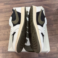 Olive Travis Scott Jordan 1 Low (W) (USED)