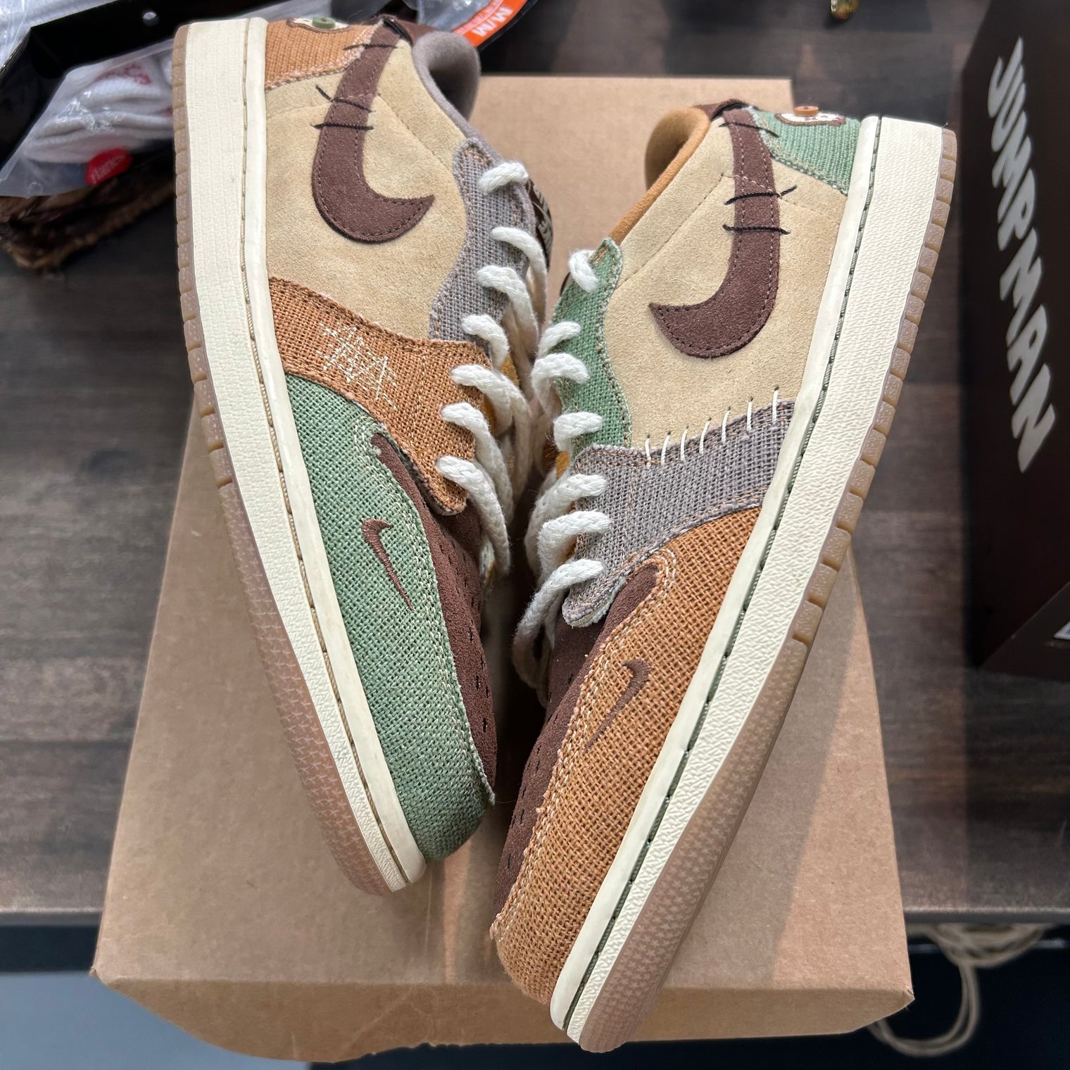 Zion Williamson Voodoo Jordan 1 Low OG (USED, No Box)