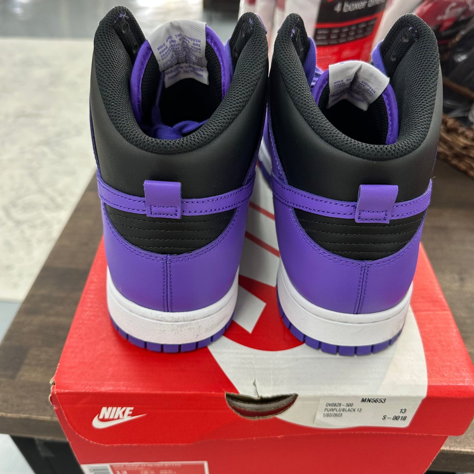 BTTYS TCU Dunk High Retro (USED)