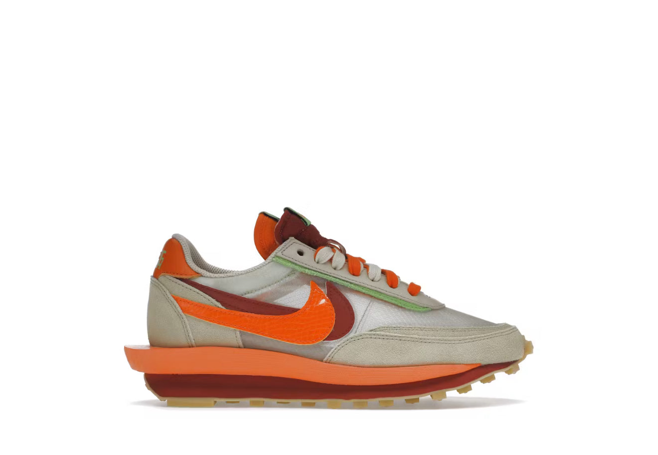 Clot Kiss of Death Net Orange Blaze sacai Nike LD Waffle