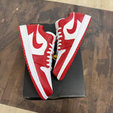 Jordan 1 Low Gym Red White - Image 1