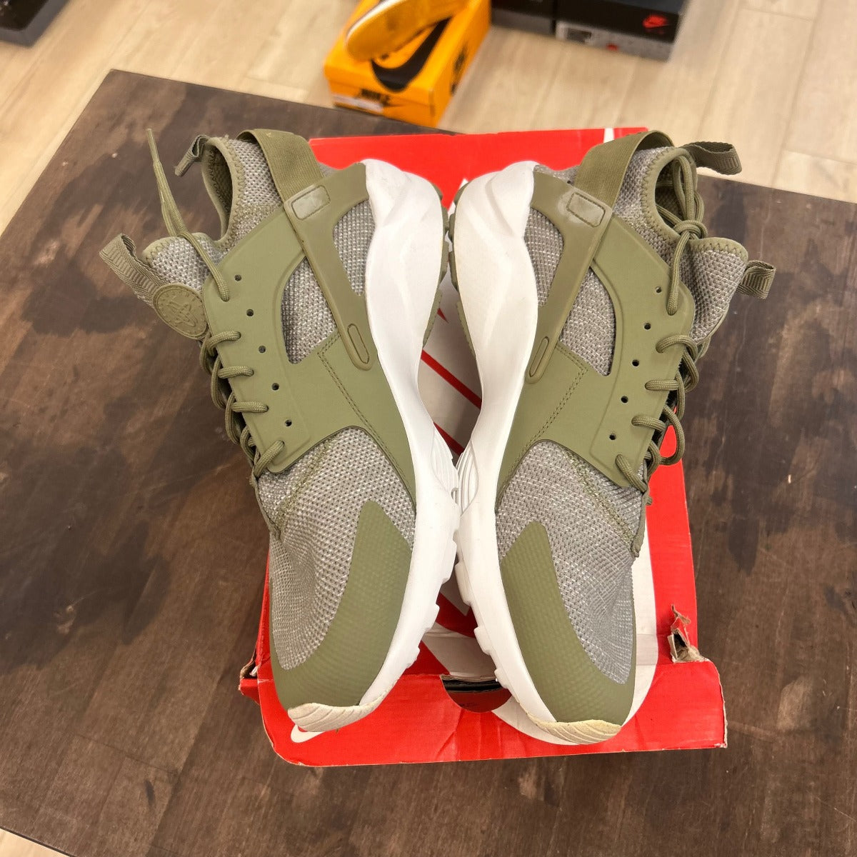 Nike Air Huarache Run Ultra Breathe Trooper Size 14 (Pre-Owned) - Image 3
