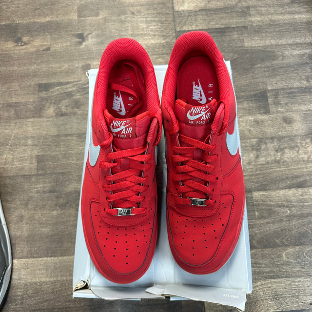 Grey Red Air Force 1 Low (USED)