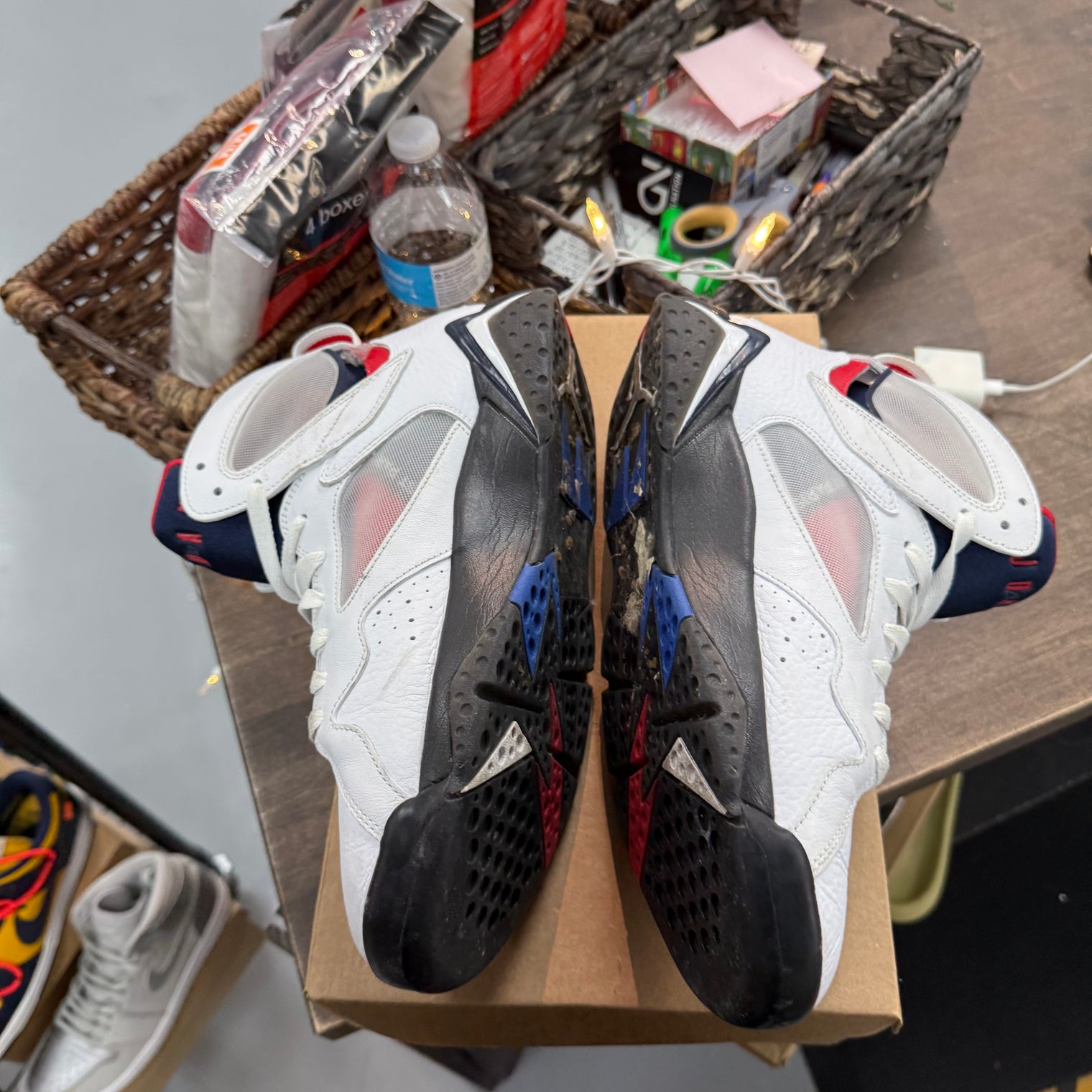 BCFC Paris Saint-Germain PSG Jordan 7 Retro (2021) (USED, No Box)