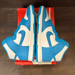 Nike Dunk High Retro Laser Blue - Image 5