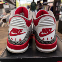 Fire Red Jordan 3 Retro (USED)