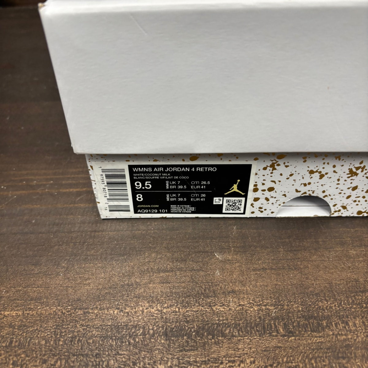 Jordan 4 Retro Vivid Sulfur (Women's) - Image 9