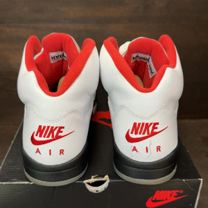 Jordan 5 Retro Fire Red Silver Tongue (2020) - Image 5