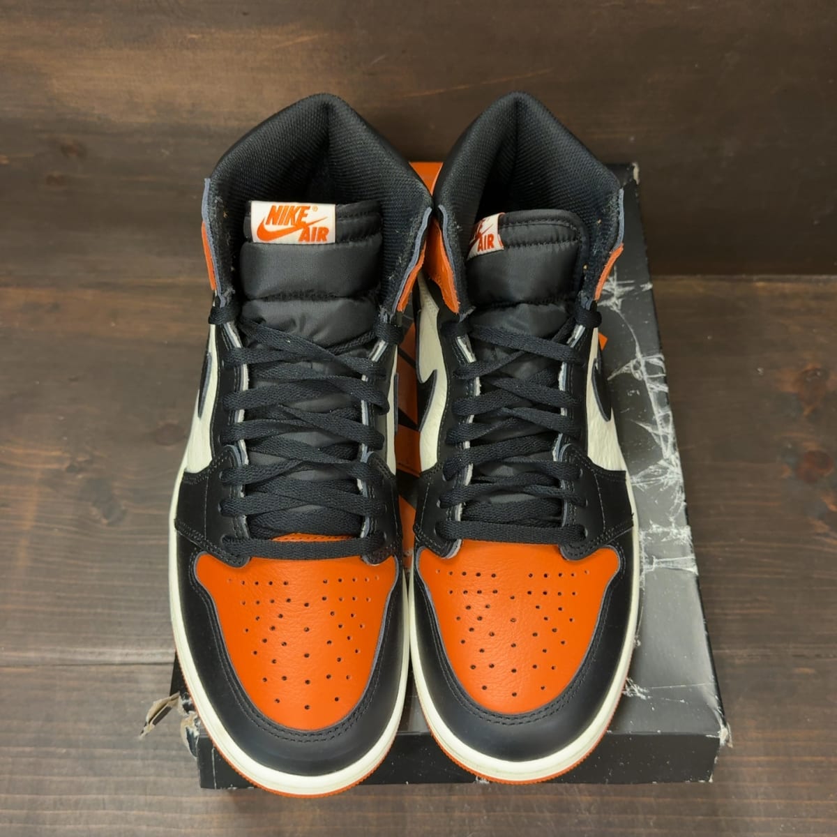 Jordan 1 Retro High OG Shattered Backboard (2025) Size 10.5 (Pre-Owned) - tag