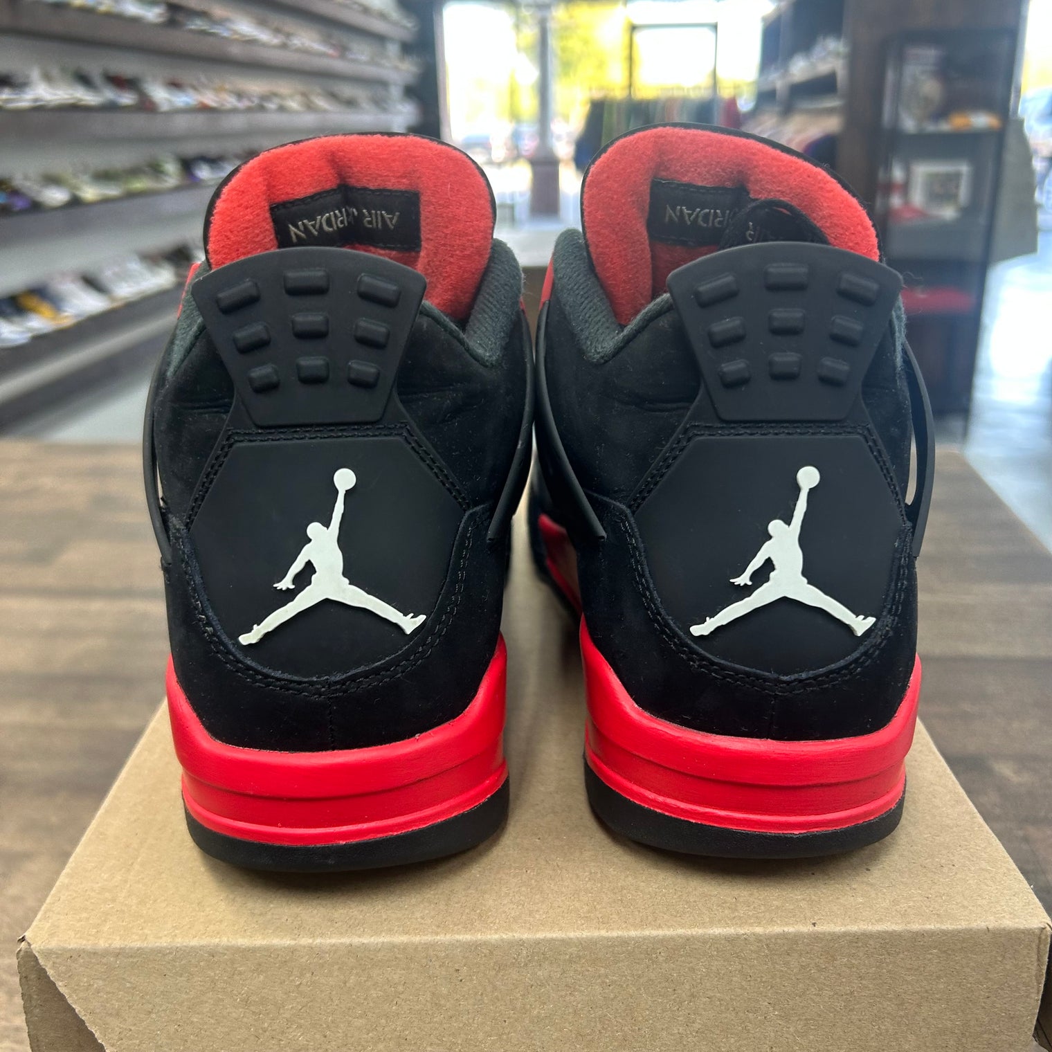 Red Thunder Jordan 4 Retro (USED, No Box)