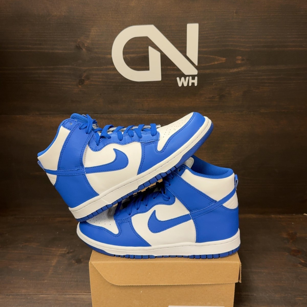 Nike Dunk High Game Royal (GS) Size 6Y (Pre-Owned) - Image 1