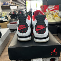 Fire Red Jordan 4 (USED,No Insole,Replacement Box)