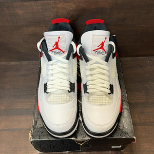 Jordan 4 Retro Red Cement Size 10 (Pre-Owned)