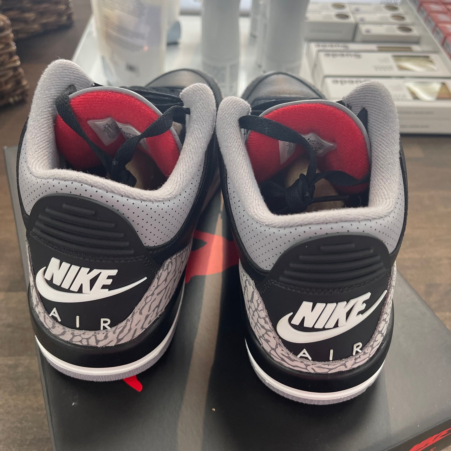 Black Cement Jordan 3 (2024) (USED)