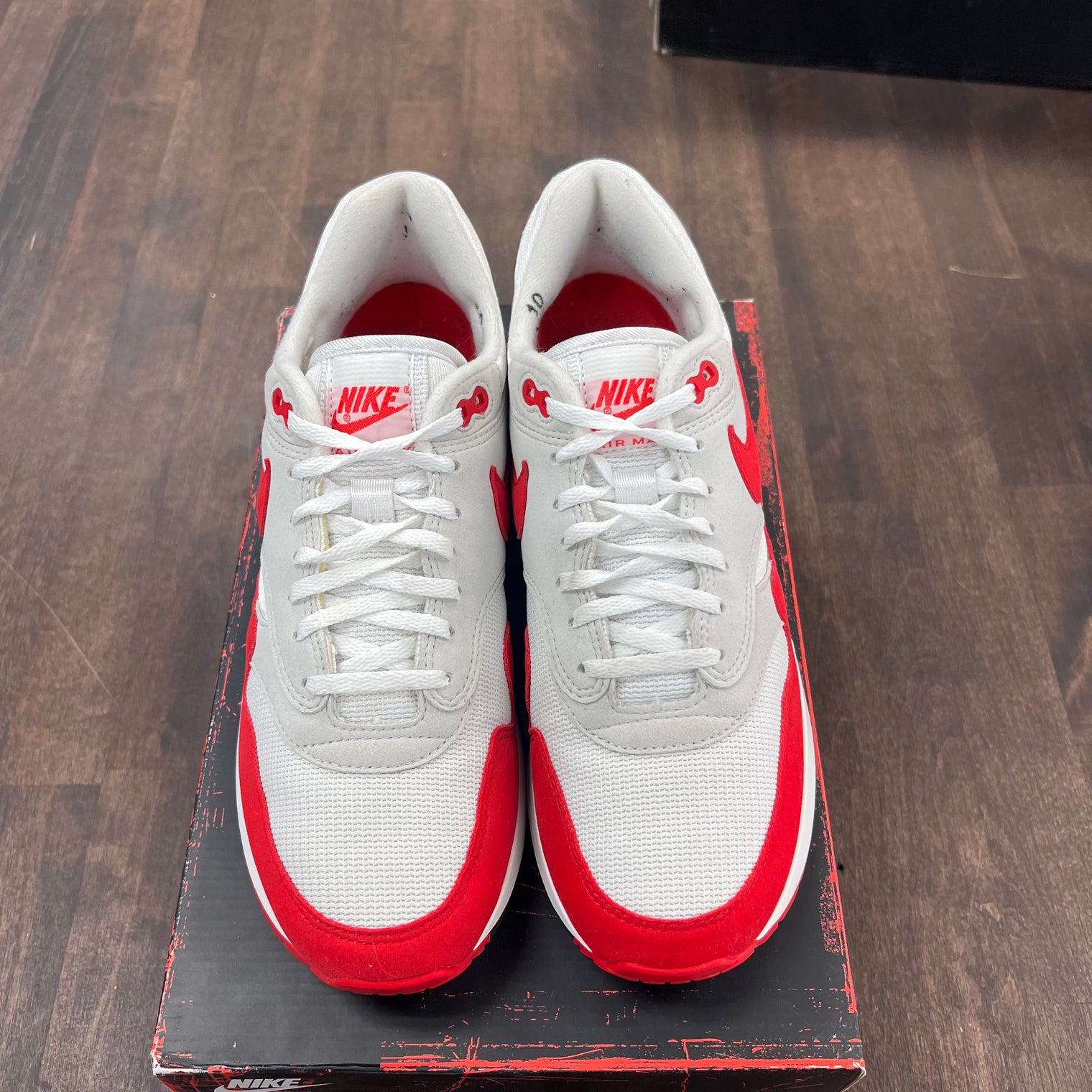 University Red Big Bubble Air Max 1 OG (USED)