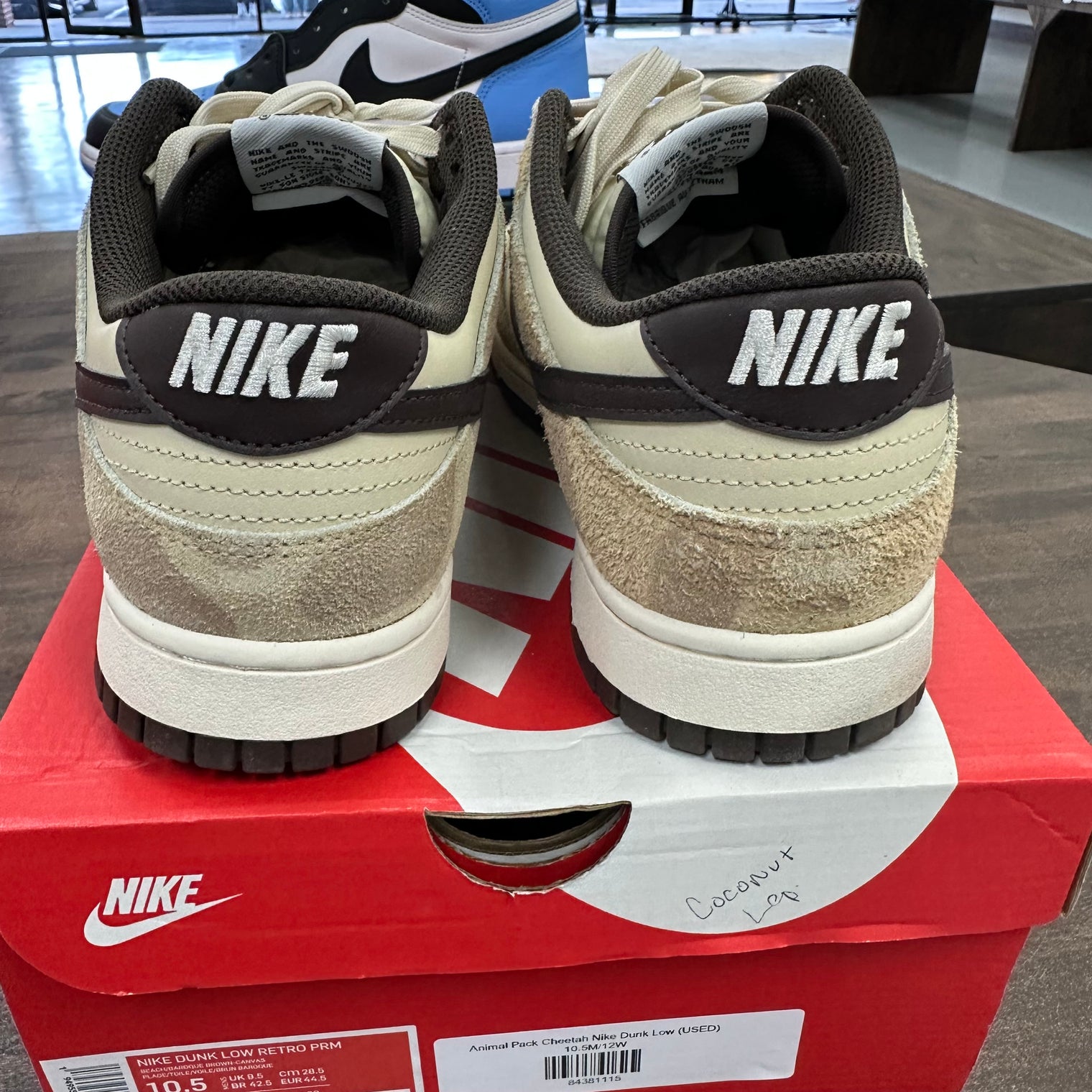 Animal Pack Cheetah Nike Dunk Low (USED)