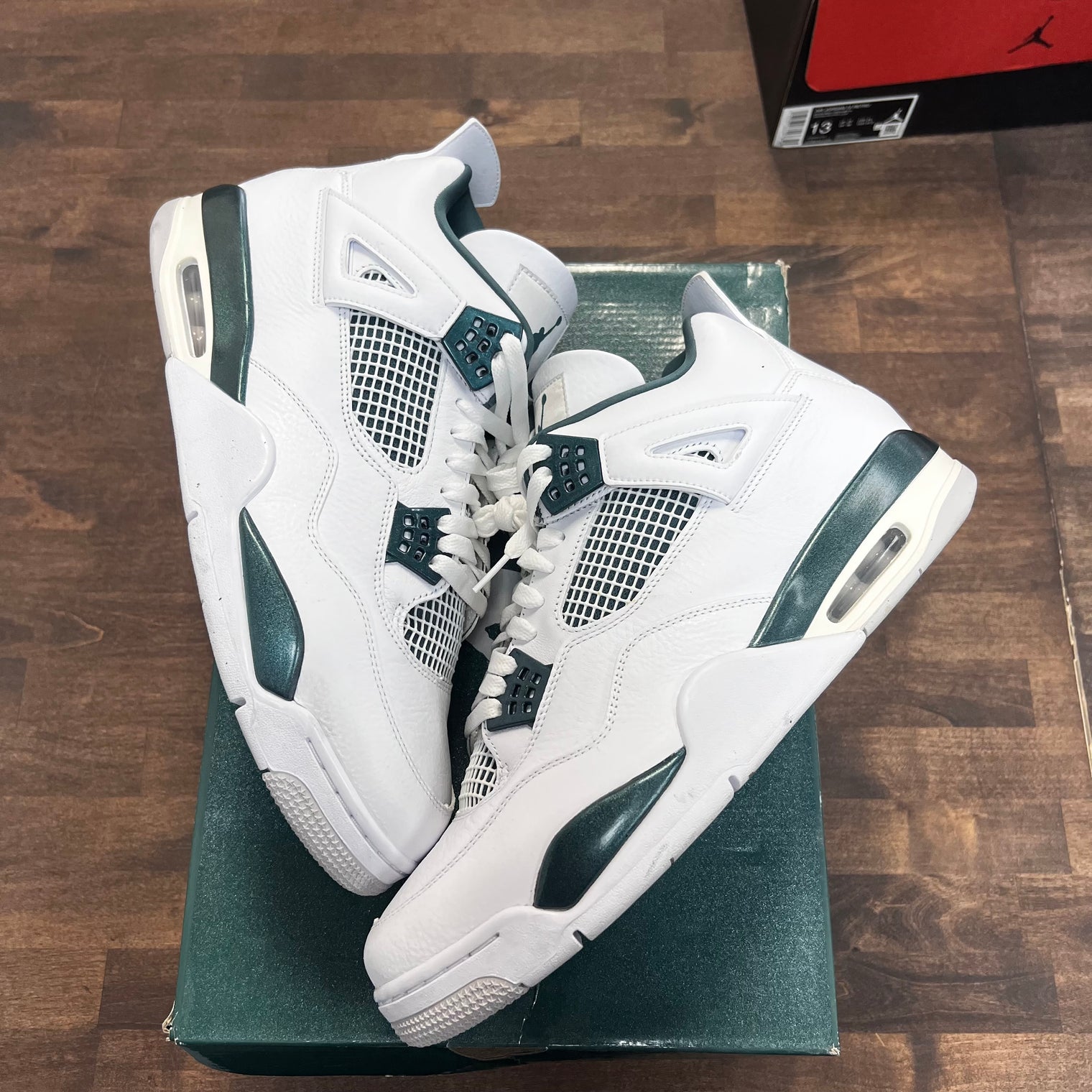 Oxidized Green Jordan 4 (USED)
