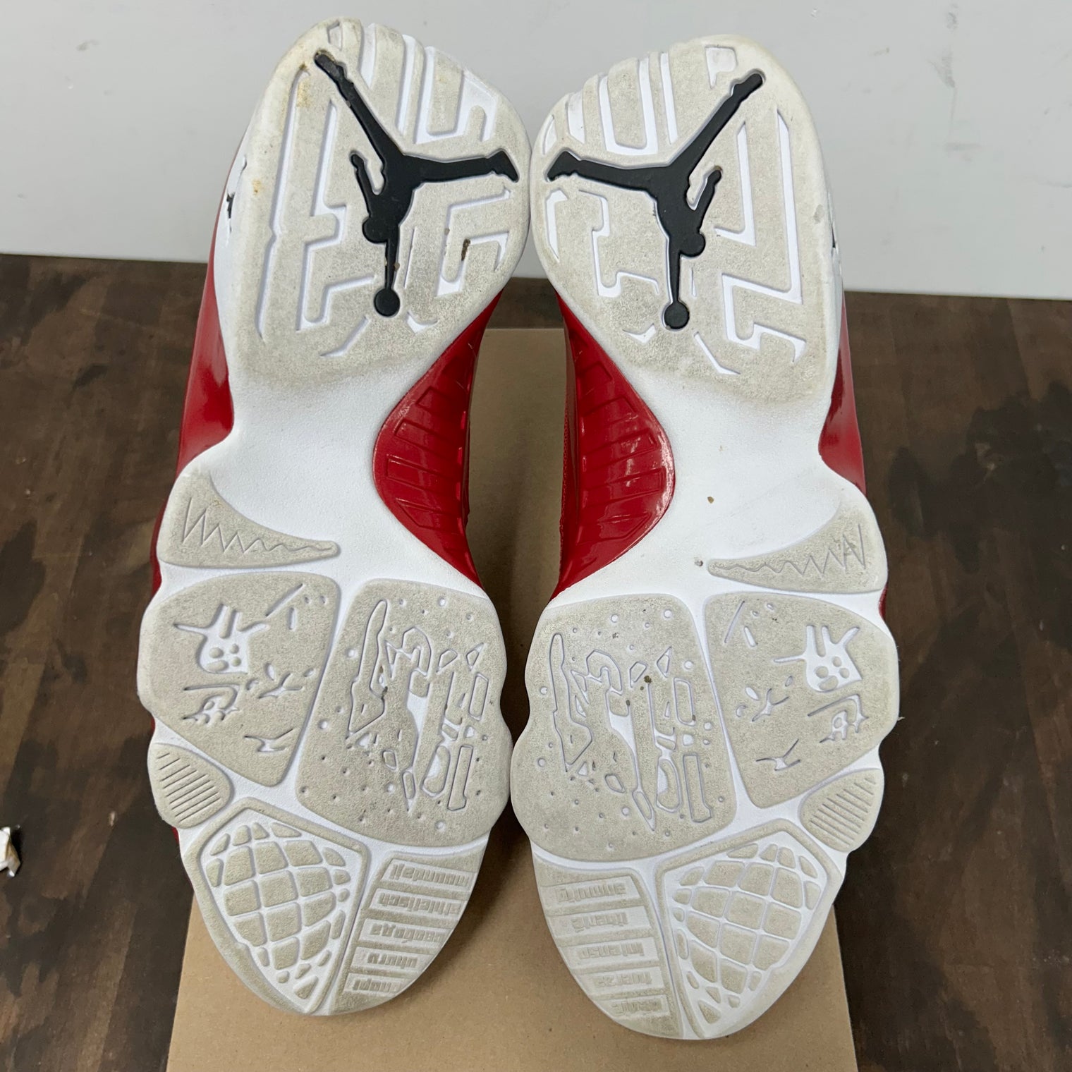 White Gym Red Jordan 9 (Used, No Box)