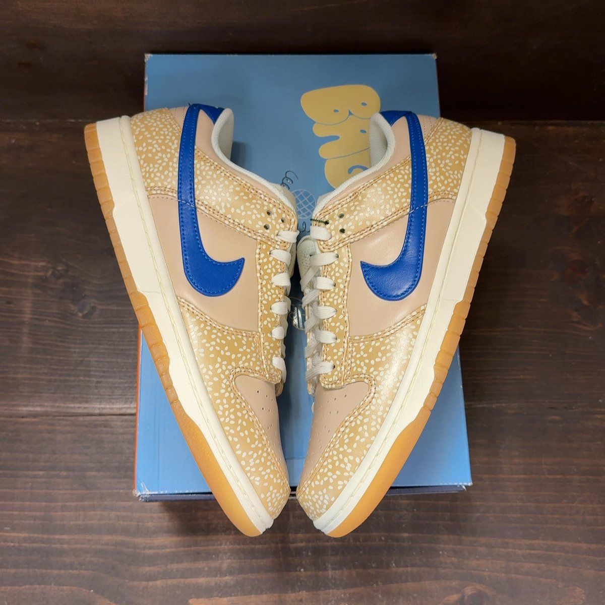 Nike Dunk Low Montreal Bagel Sesame Size 10.5 (Pre-Owned) - back