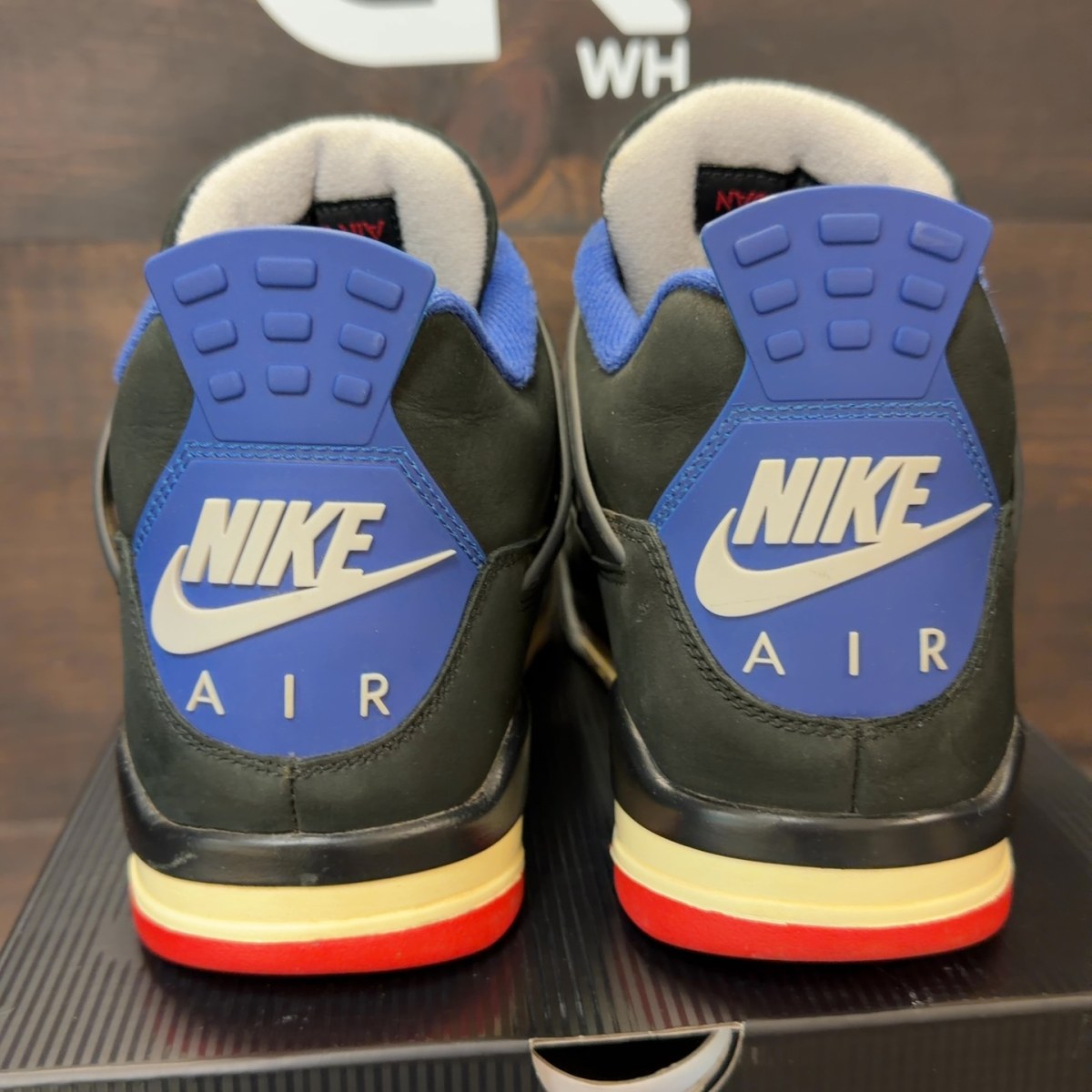 Jordan 4 Retro Rare Air (Gold Lettering) Size 12 (Pre-Owned) - Image 4