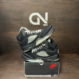 Jordan 5 Retro OG Black Metallic Reimagined Size 8 (Pre-Owned)