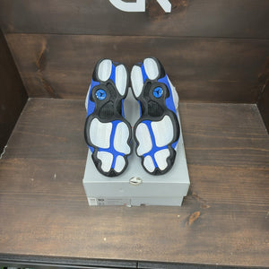 Jordan 13 Retro White Hyper Royal Black - Image 6