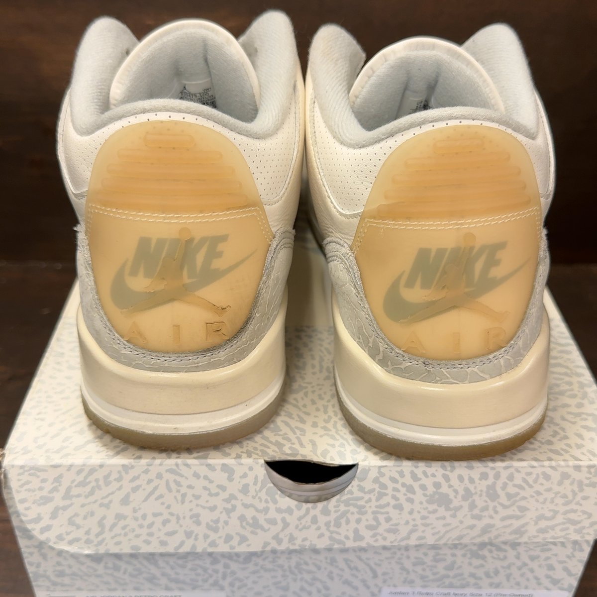 Jordan 3 Retro Craft Ivory Size 12 (Pre-Owned) - aux