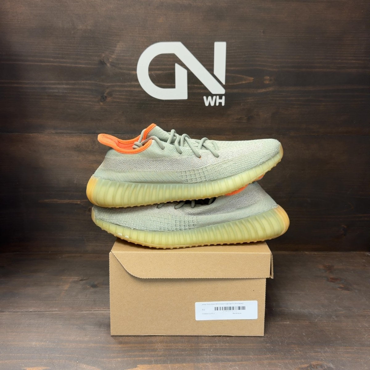 adidas Yeezy Boost 350 V2 Desert Sage Size 9.5 (Pre-Owned) - Image 1
