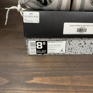 Jordan 4 Retro White Cement (2016) Size 8.5 (Pre-Owned)