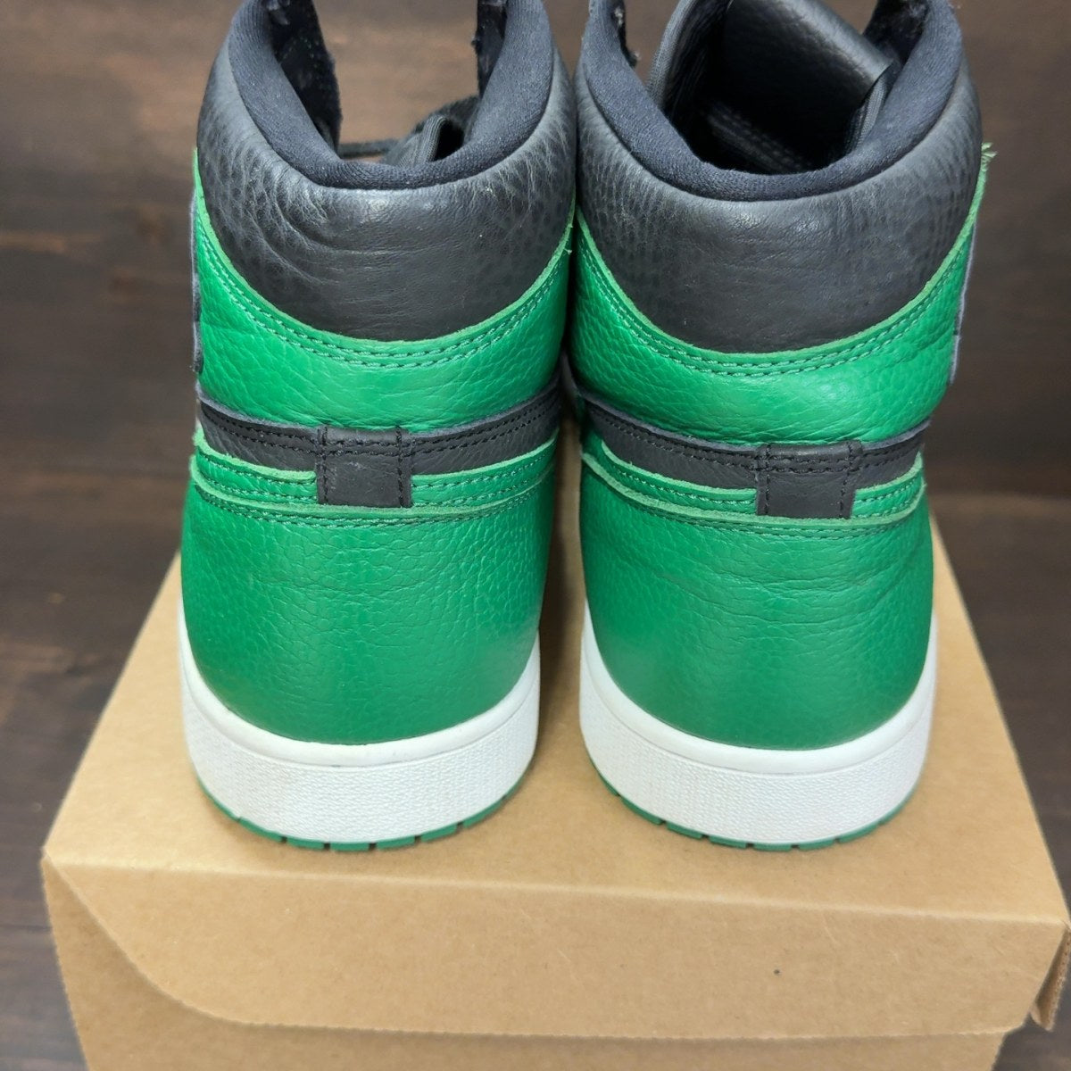 Jordan 1 Retro High Pine Green Black Size 12.5 (Pre-Owned) - Image 5