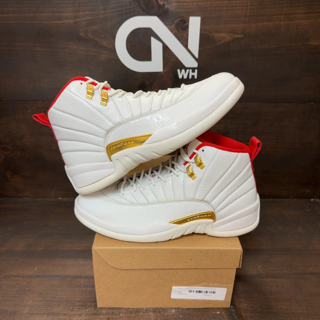 Jordan 12 Retro FIBA (2019) Size 10.5 (Pre-Owned) - Image 1