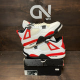 Jordan 4 Retro Red Cement Size 10 (Pre-Owned)