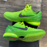 Grinch Kobe 6 Protro (USED)