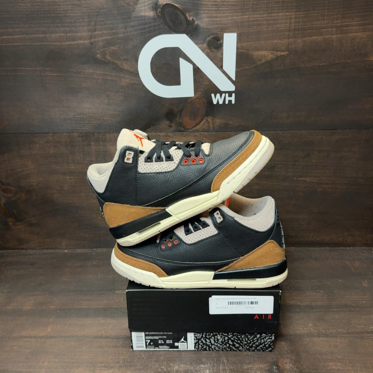 Jordan 3 Retro Desert Elephant (GS) - Image 1