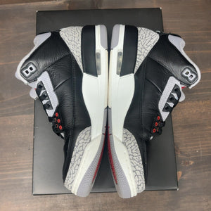 Jordan 3 Retro OG Black Cement (2024) Size 8.5 (Pre-Owned) - Image 4