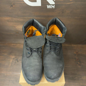 Timberland 6" Boot Black Nubuck Premium Size 9.5 (Pre-Owned) - Image 2