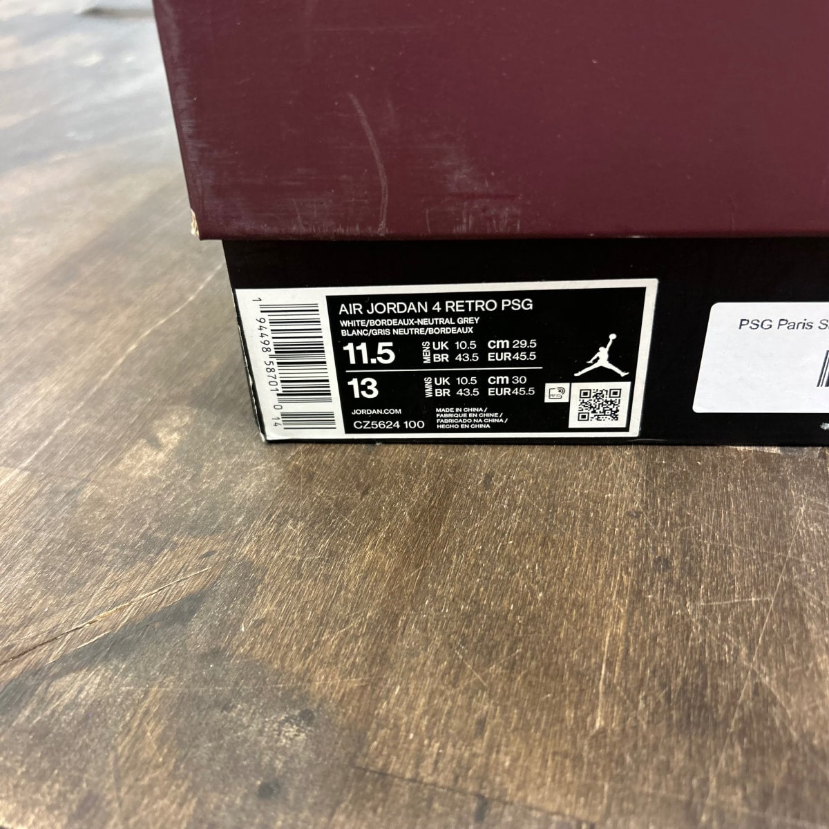 Jordan 4 Retro PSG Paris Saint-Germain - Image 6